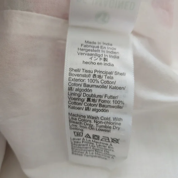 J.Crew Women Smocked Tiered Dress Size M - Picture 6 of 8